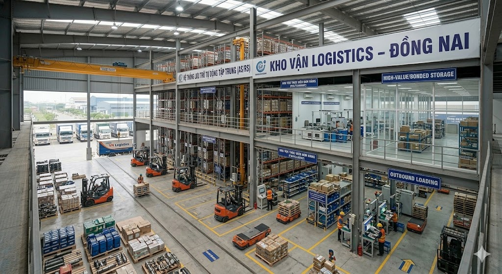 Kho vận logistics – Đồng Nai