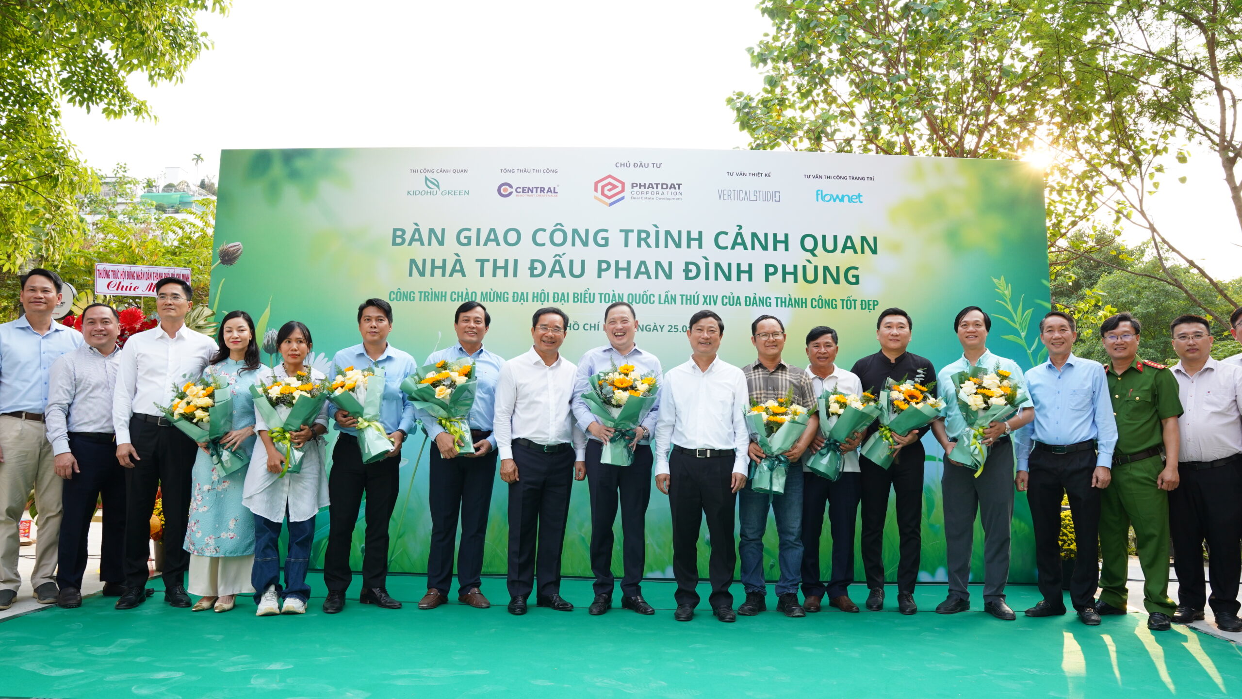 Công trình Cảnh quan công viên Nhà thi đấu Phan Đình Phùng