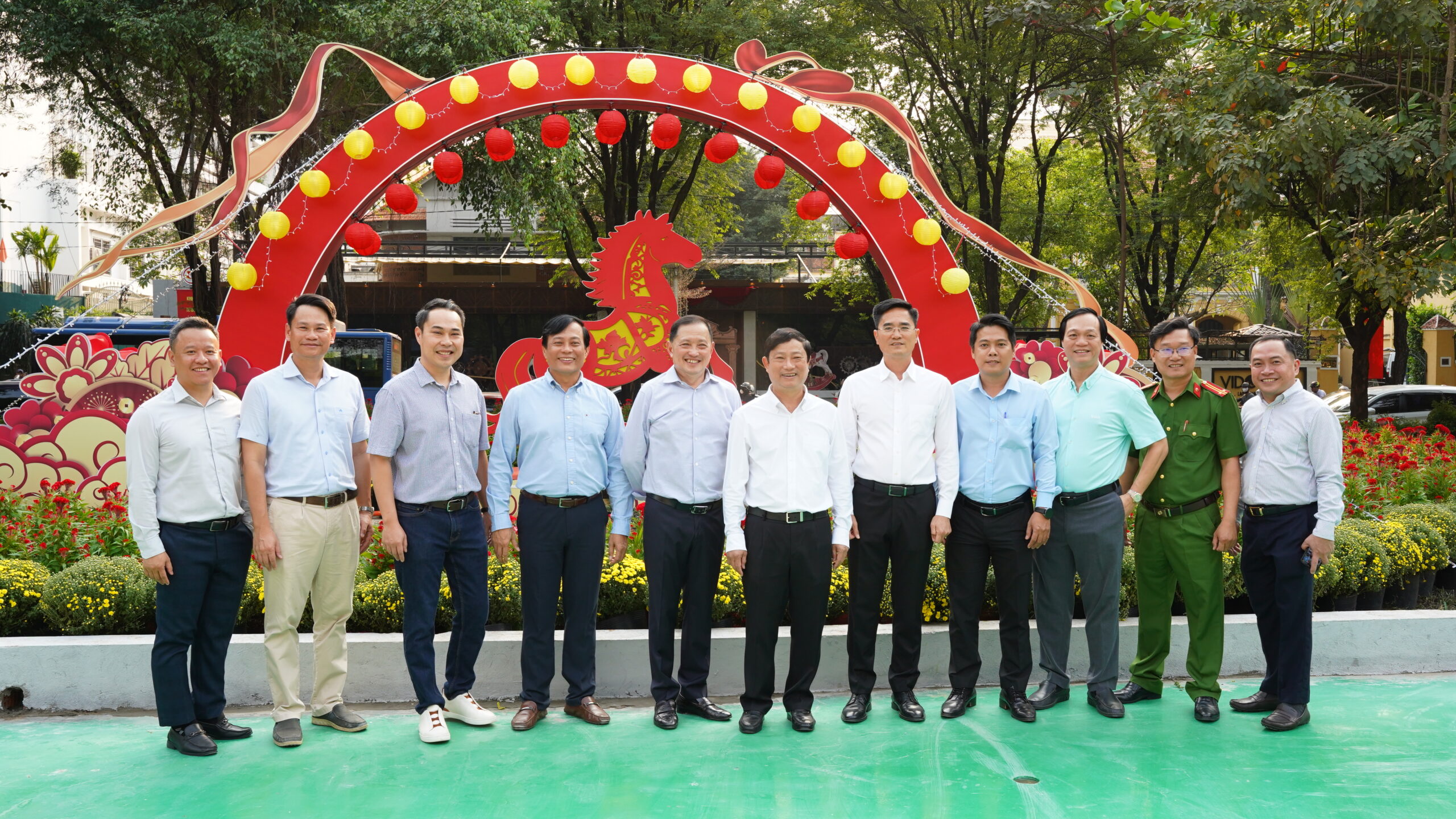 Công trình Cảnh quan công viên Nhà thi đấu Phan Đình Phùng