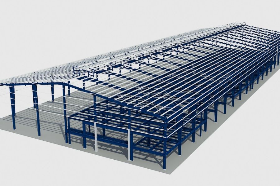Khẩu độ trong xây dựng nhà xưởng 