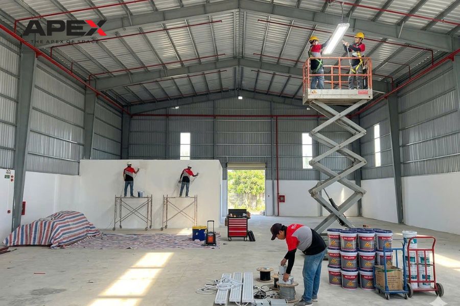 Nhà xưởng thu mua và chế biến nông sản sầu riêng tại Đắk Mil – Lâm Đồng