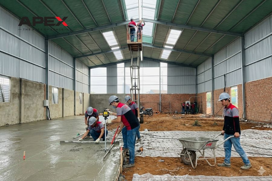 Nhà xưởng thu mua và chế biến nông sản sầu riêng tại Đắk Mil – Lâm Đồng